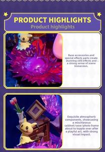 <span class=keywords><strong>Figurine</strong></span> en PVC PKMON Ghastly pour collectionneurs et enfants - Product Image 3