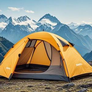 Tente de camping instantanée automatique, imperméable, portable, pour le camping en plein air, en parc ou en zone sauvage, équipement de camping pour 4/5/6 personnes, camping familial - Product Image 4