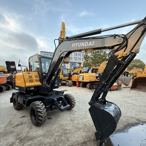 Excavadora Hyundai 60VS usada de alta eficiencia de trabajo, motor de núcleo tipo oruga de rendimiento fiable de Corea a la venta en Shanghái, China - Product Image 1