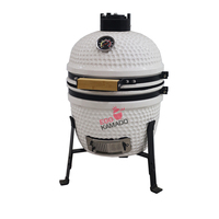 Barbecue Kamado en céramique pour extérieur, robuste, avec support, pour patio et jardin