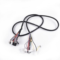 Kabel Ekstensi Motherboard Premium 18AWG Custom 24PIN PCIe CPU 4+4 Wire Harness Kabel Daya Komputer Kabel Ekstensi Casing PC
