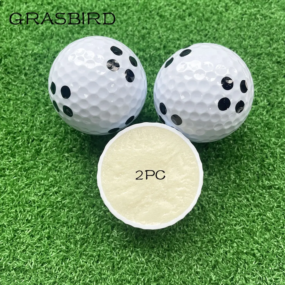 New Style Driving Range Ball White Dimple 2Piece Golf Ball