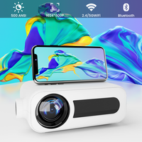 Mini vidéo Portable 120 ANSI 5G Wi-fi Version USB Bluetooth écran de film projecteur LED