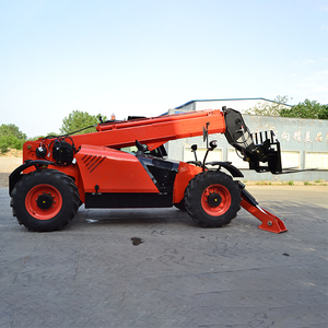 Heracles CE tiêu chuẩn 4WD tr750 telehandler xe nâng nhà máy Giá Xây Dựng trang trại phía trước loader động cơ động cơ thành phần cốt lõi - Product Image 4