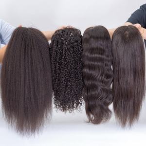 Perruque complète en dentelle de 14 pouces, cheveux vierges ondulés, 100% cheveux humains, pré-épilée avec baby hair - Product Image 6