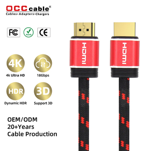 Cable HDMI 2.0 de Alta Velocidad Compatible con 3D 4K 60Hz HD HDR para TV, Computadora, Proyector, Monitor, HDTV, Altavoz, Reproductor de DVD - Product Image 1