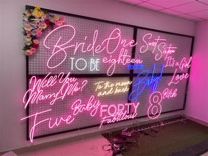 Decoración de pared de fiesta Marry Me LED Luz de neón Letrero de neón Letreros de logotipo de neón personalizados Luces de boda para decoraciones de boda de <span class=keywords><strong>matrimonio</strong></span> - Product Image 1