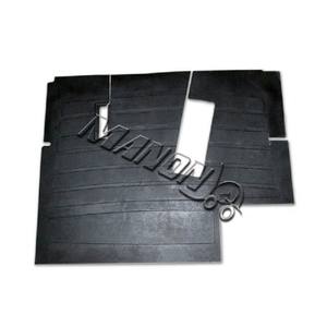 Tapis de sol en caoutchouc pour chariot élévateur Manon Hyster, 2 pièces, toutes saisons, style uni, tapis de protection pour pédales de voiture - Product Image 1