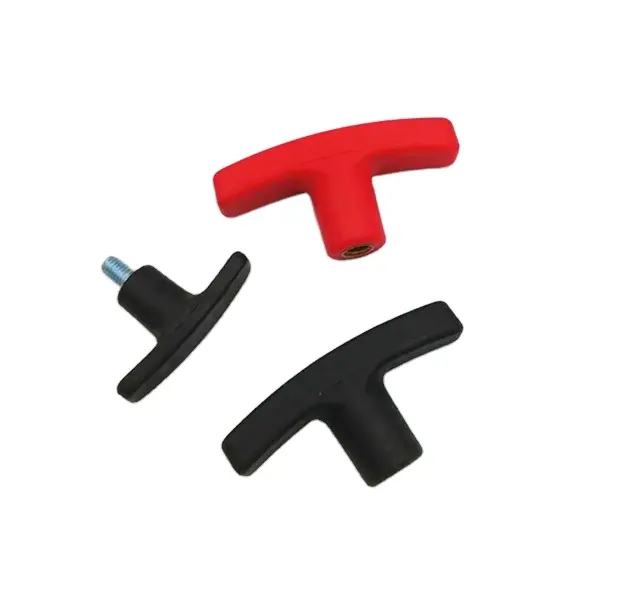 factory T shaped plastic clamping handle knob