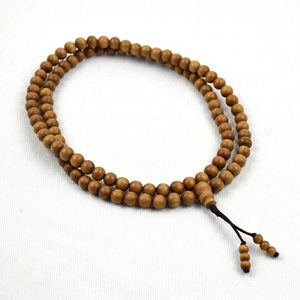 Hindu Beads Mala Sandalwood Mala Beads Prayer Beads - Product Image 1