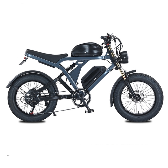48v 1500w E-bike EBike Electric Bike 20*4.0 Inch Fat Tire Snow Riding Electric Mountain Bicycle for Adults