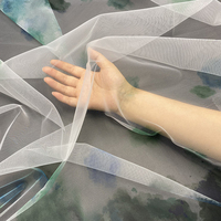Haute Qualité 59 \ "Polyester Floral Maille Tissu Personnalisé Imprimé Tulle Sous-Vêtements Filles Belle Fleur Broderie Tricoté Techniques