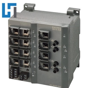 สวิตช์6GK5212-2BC00-2AA3ตัวควบคุมการเขียนโปรแกรม PLC มีการจัดการ X212-2LD 6GK52122BC002AA3ของแท้ใหม่ - Product Image 1