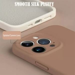 Funda de teléfono suave de silicona líquida Original de alta calidad para Iphone11 12 Pro 13promax 14 Plus 15 XR XS MAX funda protectora - Product Image 3