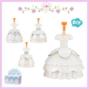JinYing Maison de jeu de rôle DIY pas chère pour enfants, modèle de costume de danseuse blanche, jouets pour filles - Product Image 6