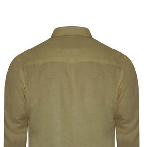 เสื้อเชิ้ตทำงานผู้ชายแบบลำลอง คอตั้ง ผ้าซาติน ระบายอากาศ แห้งเร็ว แขนยาว สั่งตัดได้ - Product Image 4