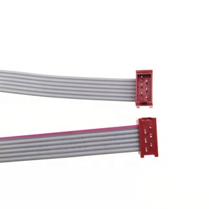Cable Plano Flexible FFC de 6 Pines IDC Macho de 1.27mm, Serie 215083-6, 4-26 Pines - Product Image 1