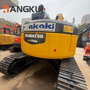 Excavadora Usada Komatsu PC138US, Giro Cero, Pequeña, en Buenas Condiciones, 90% Nueva, Original, con EPA CE, 13 Toneladas - Product Image 5