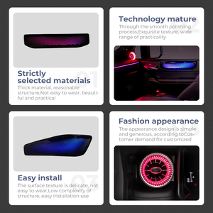 Garniture de LED ambiante 'CARDI' moulée en usine pour Toyota LC250 2024 Kit d'éclairage intérieur OEM avec tableau de bord et feux de porte - Product Image 6