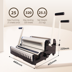 SONTO WW2500A haute qualité 3 en 1 Machine à relier multi-fonctionnelle à Double fil O 2 en 1 pour le bureau - Product Image 1