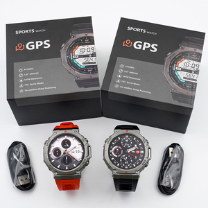 2026 DM58 1.43'' AMOLED Screen BT Call 5ATM Waterproof Compass Altitude Hombre Smartwatch Outdoor <b>GPS</b> Sports Reloj <b>Smart</b> <b>Watch</b> - Product Image 5