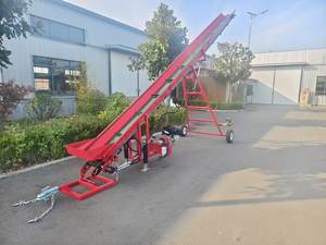 Transporteur de processeur de bois de chauffage portable ATV 16 pieds convoyeur de bois de chauffage en bois de Chine avec courroie à chaîne - Product Image 3