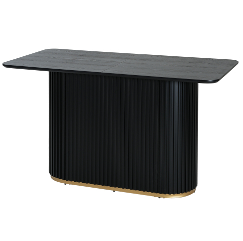 Negro + MDF + Hierro + Comedor