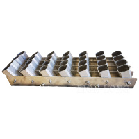 Prix usine 2 pouces 28 coups de feu d'artifice en aluminium présentoirs feux d'artifice tubes d'affichage supports pour feux d'artifice