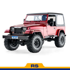 Nouvelle voiture RC FMS 1/10 Mashigan V2 <span class=keywords><strong>Rock</strong></span> Crawler RS Rouge 4x4, véhicule rétro d'escalade à l'échelle, cadeau de Noël pour adultes et enfants, jouets d'aventurier - Product Image 1