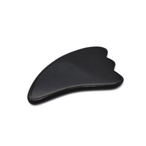 Alat Pijat Refleksi Tubuh Tradisional Tiongkok, Alat Pijat Batu Bian Alami Batu Guasha - Product Image 4