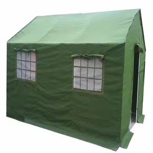 Carpa de Camping Impermeable de Lona de Algodón Oxford, Portátil, para las Cuatro Estaciones, con un Dormitorio y una Sala de Estar, para la Guerra - Product Image 6