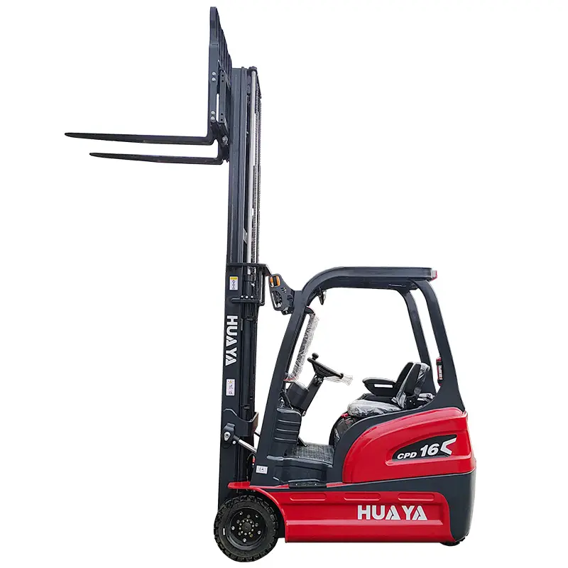 Fabrika fiyat 3-way forklift elektrikli yeni enerji 0.5 1 1.5 ton CE ISO depo kapalı yüksek yaşam lityum pil