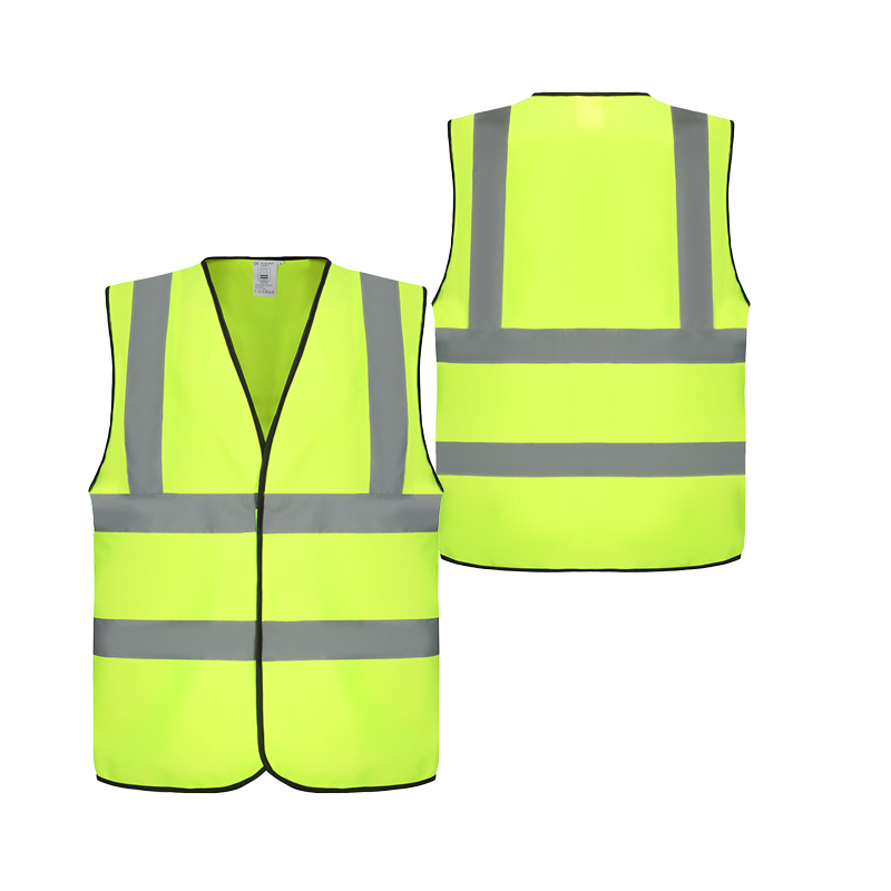 ANSI Class 2 Hi Vis жилет с логотипом на заказ Светоотражающая защитная одежда