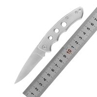Mini couteau pliant de poche, lame en acier 3cr13, manche en aluminium, couteau utilitaire EDC pour le camping et les activités de plein air