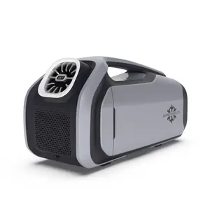 Portable Mini Mist AC Unit 12V Rechargeable Air Conditioner Rise Aircond Ice Fan Cooler for Car