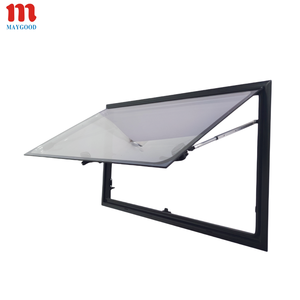 Fenêtres de camping-car en verre acrylique à double vitrage plat extérieur Fenêtre de ventilation pour camping-car avec moustiquaire - Product Image 1