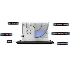 Établi de base en mécanique des fluides Nouvel équipement éducatif pour la formation aux expériences de distribution de centres de pression - Product Image 2