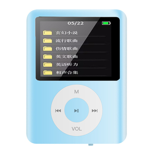 Reproductor MP3 Mini con Botón de Rueda, Pantalla LCD y Altavoz Integrado para Deportes y Estudio, Receptor de Audio Inalámbrico BT HiFi - Product Image 4
