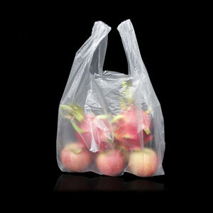 Sac d'emballage transparent jetable taille personnalisée PE-HD/PE-BD Petits sacs de t-shirt - Product Image 3