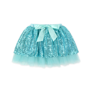 Falda Tutú de Lentejuelas Doradas Personalizada para Niñas, <span class=keywords><strong>con</strong></span> Capas de Tul y Lazo de Satén, para Fiestas de Cumpleaños, Tutú Brillante <span class=keywords><strong>con</strong></span> Lentejuelas para Niñas de 0 a 24 Meses - Product Image 3