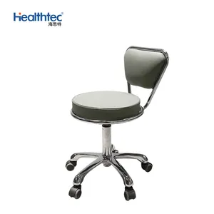 Healthtec sıcak satış tırnak salonu ekipmanları taşınabilir ayarlanabilir döner manikür teknisyeni pedikür dışkı sandalye
