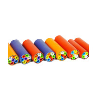 Micro-conduit HDPE de haute qualité pour extérieur 12/8 12/10 14/10 16/12 mm, lot de micro-conduits pour câble à fibre optique souterrain