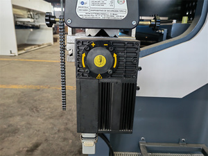 Tấm kim loại gấp uốn thủy lực CNC Báo Chí phanh WC67K loạt 100t/250t CNC 4 trục tấm <span class=keywords><strong>Bender</strong></span> - Product Image 3