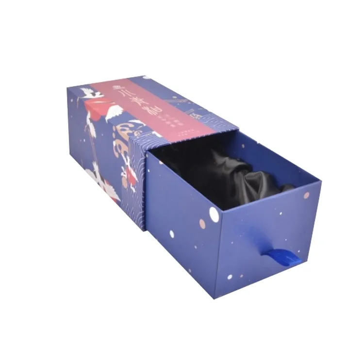 Роскошная Заводская жесткая картонная коробка с выдвижными ящиками, Подарочная коробка для свечей, мыла, чая