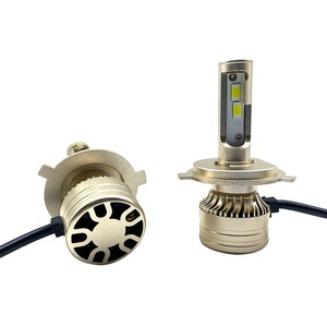 หลอดไฟหน้า LED ADT Golden Aluminum P1A 8000LM 6500K Xenon White สำหรับไฟสูงและไฟต่ำ H4 9003 HB2 - Product Image 6