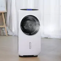 Refroidisseur électrique de ventilateur de brume d'eau numérique debout avec le jet de brume