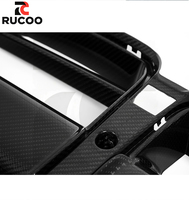 Grille avant en fibre de carbone sèche One Piece style ST pour BMW G80 G81 M3 G82 G83 M4, remplacement direct OEM de la grille supérieure du pare-chocs avant