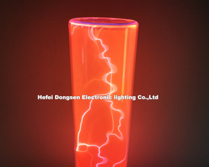 Boule de plasma rouge de 12 pouces, lampe à tube plasma - Product Image 4