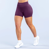 PASUXI Vente en gros de vêtements de sport élastiques pour femmes, shorts de yoga, séchage rapide, shorts de sport hautement élastiques, respirants, taille basse, ajustés