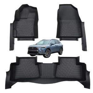 <span class=keywords><strong>Protection</strong></span> contre les intempéries 3D TPE Tapis de sol de voiture Tapis de sol pour <span class=keywords><strong>Toyota</strong></span> pour Corolla Cross 2021-2024 - Product Image 1